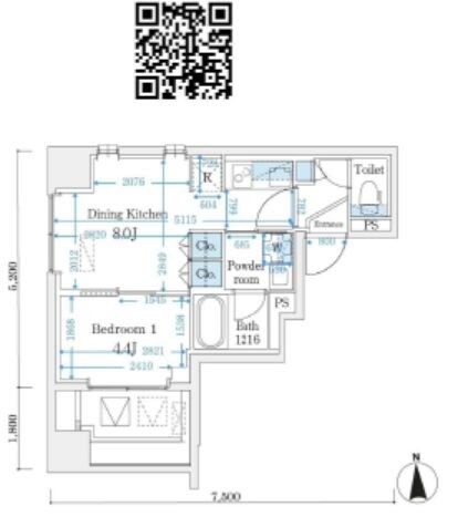 Ｃａｒｔｏｌｅｒｉａの物件間取画像