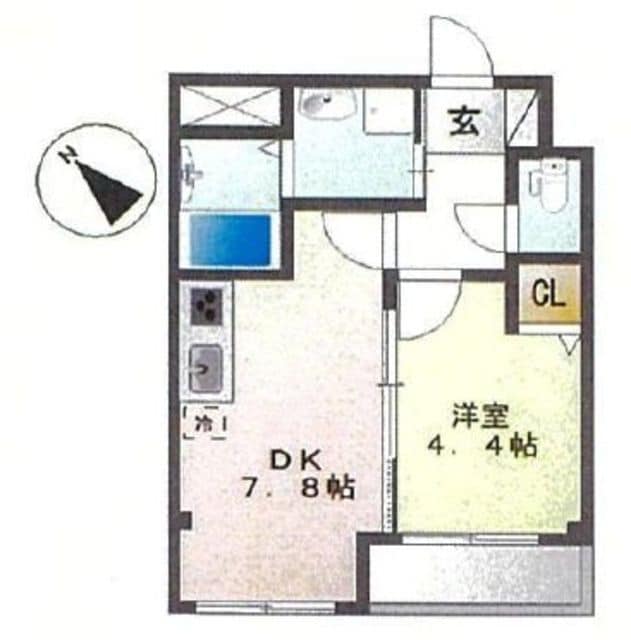 アルヴィータ元住吉の物件間取画像