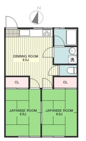 サンライズ横浜の物件間取画像