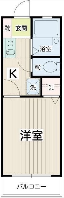 岩代ハイツの物件間取画像