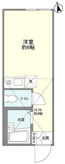 横浜ヒルズの物件間取画像