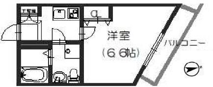 モダンルイーズ鶴見の物件間取画像