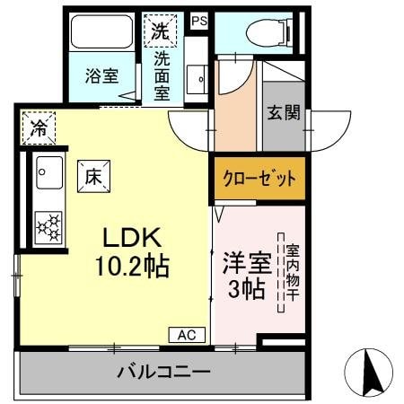 D Paina 日吉本町IIの物件間取画像