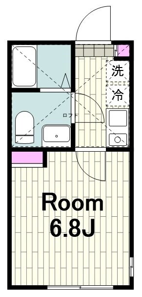 ルミナス東白楽の物件間取画像