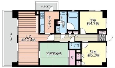 クリオ新横浜北弐番館の物件間取画像