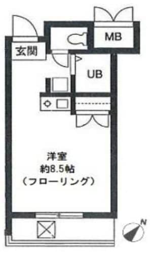 ベイサイドテラス松ヶ丘の物件間取画像