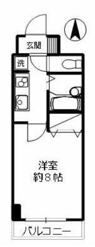 プラザＫＳＮ大倉山の物件間取画像