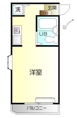 LAZPLACE TUNASHIMAの物件間取画像