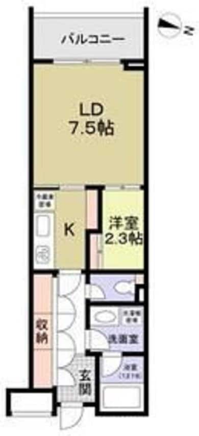 Ｔ・シティ六角橋の物件間取画像