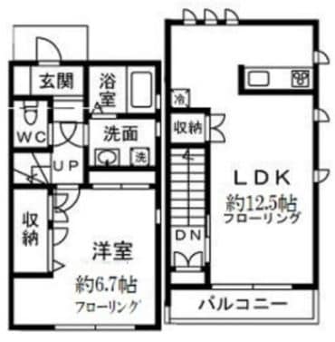 リヴェール妙蓮寺の物件間取画像