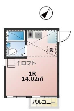 グリーテラスの物件間取画像