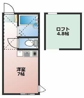 Well-B 横濱反町Iの物件間取画像