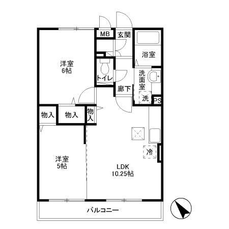 メゾンＴＫＢの物件間取画像