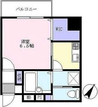 アルカンシェル新横浜の物件間取画像