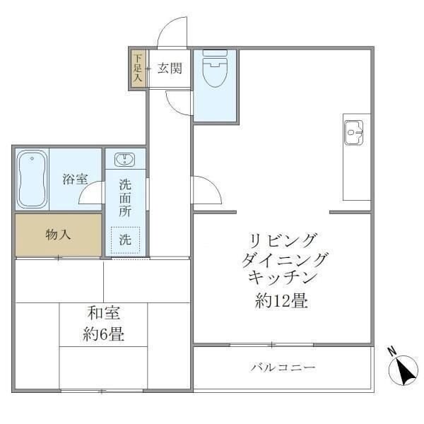 クレル洸雙の物件間取画像