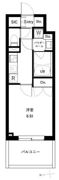 アーバンパーク高井戸の物件間取画像