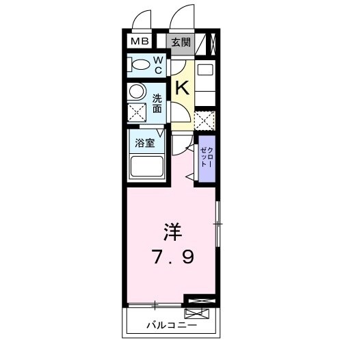 メゾン　グリーンの物件間取画像