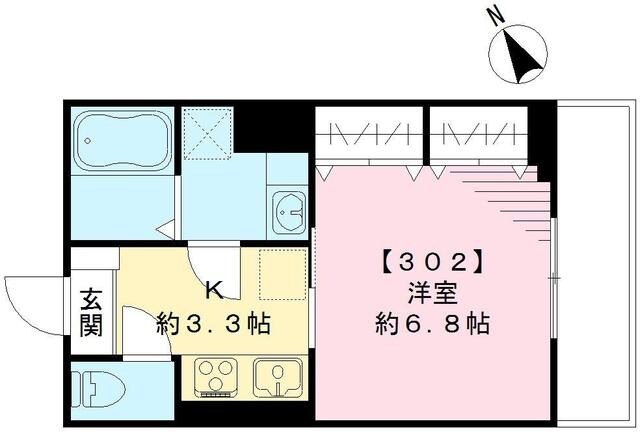 ラシーネ荻窪の物件間取画像