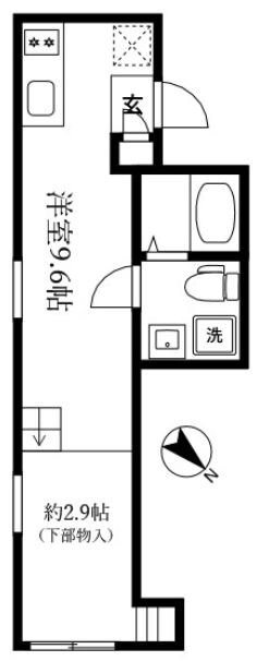 ラフォルテ井草の物件間取画像