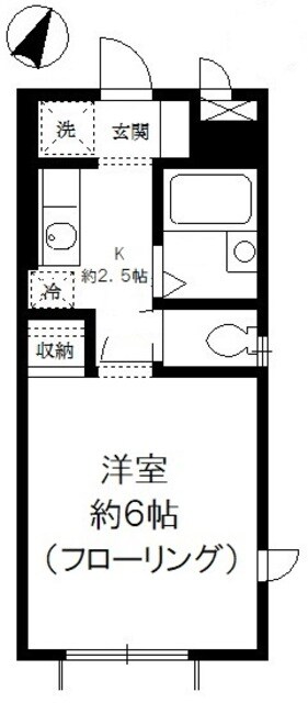 ホームあすかの物件間取画像