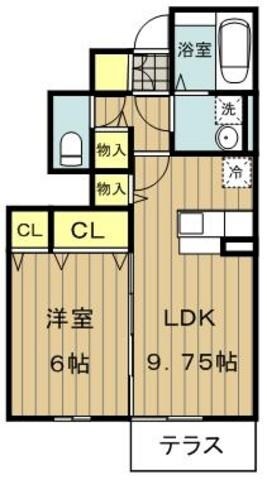 ホワイトレディーの物件間取画像