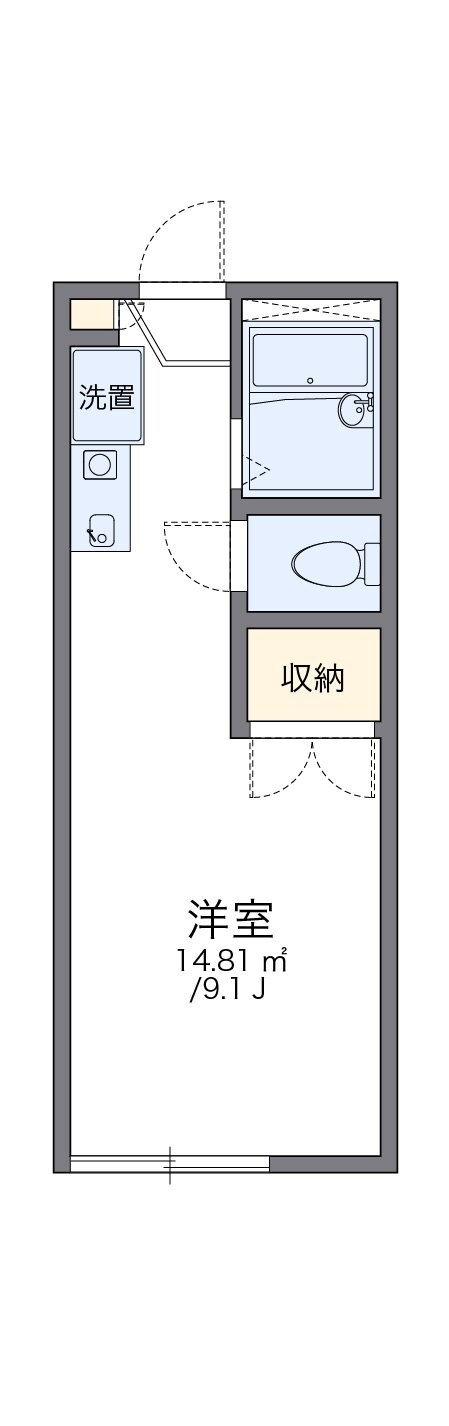 レオパレス井草の物件間取画像