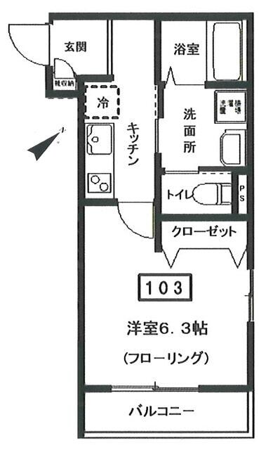 メゾン　モトの物件間取画像