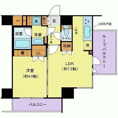 ガリシア用賀の物件間取画像