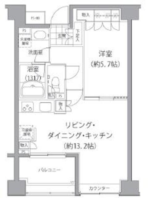 エーデル練馬の物件間取画像