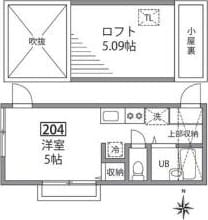 サウスピア吉祥寺の物件間取画像