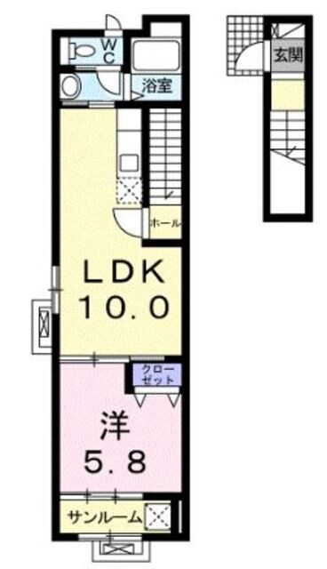 はなみずきの物件間取画像