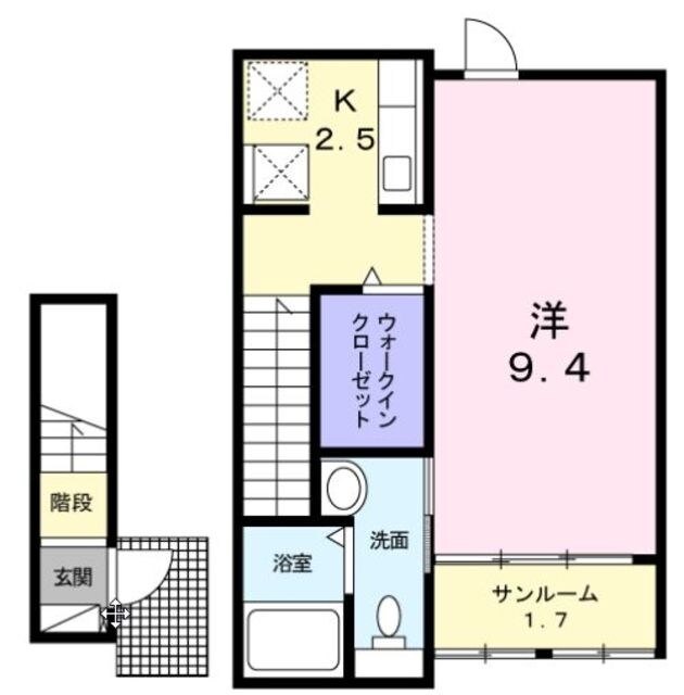 Ｋ－ＥＳＴの物件間取画像