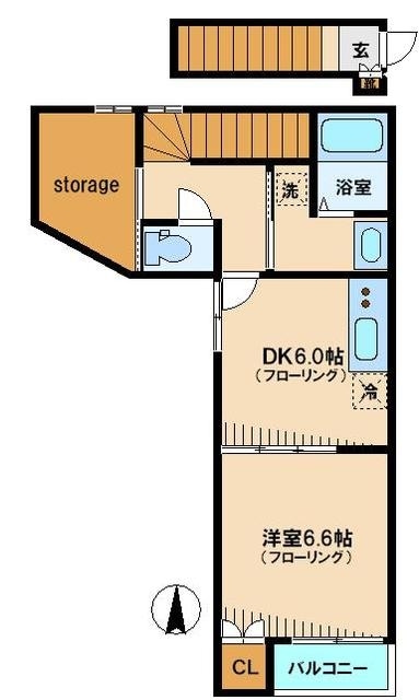 メイスプリング長崎の物件間取画像