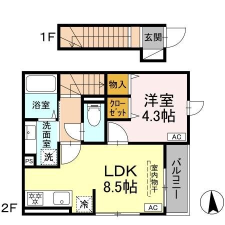 【仮称】中野区大和町4丁目PJの物件間取画像