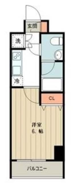 ルクレ高野台レジデンスの物件間取画像