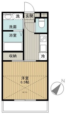 ホワスト井の頭の物件間取画像