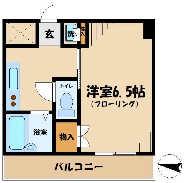 ルーブル上北沢の物件間取画像