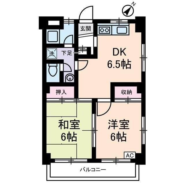 ベルカディーマンションの物件間取画像