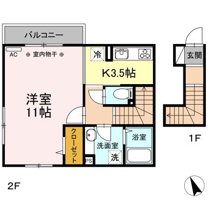 ミーツの物件間取画像