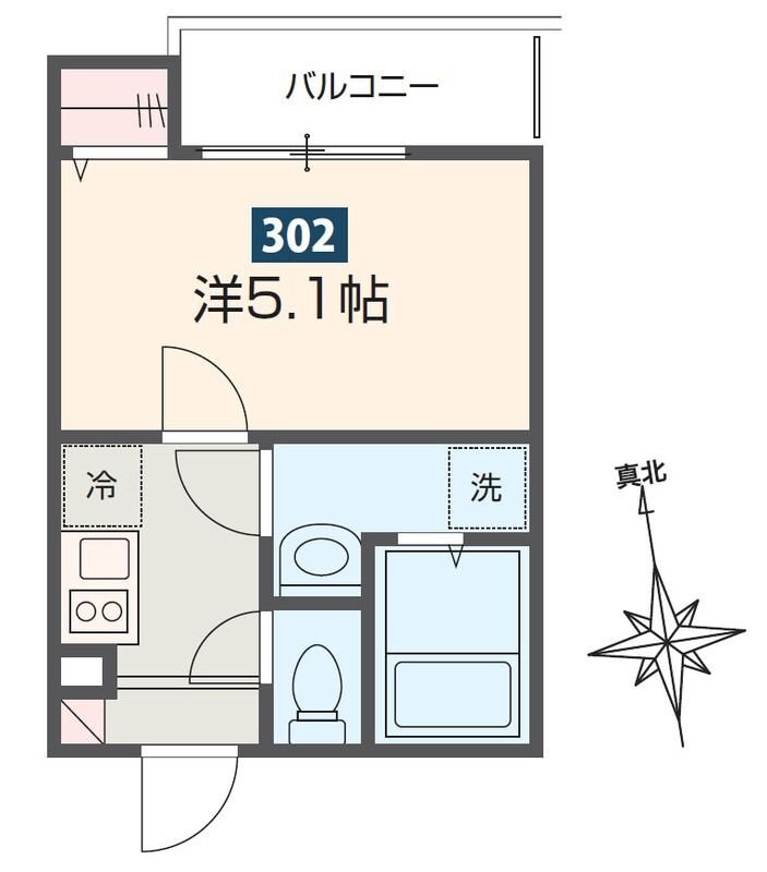 MELDIA三鷹の物件間取画像