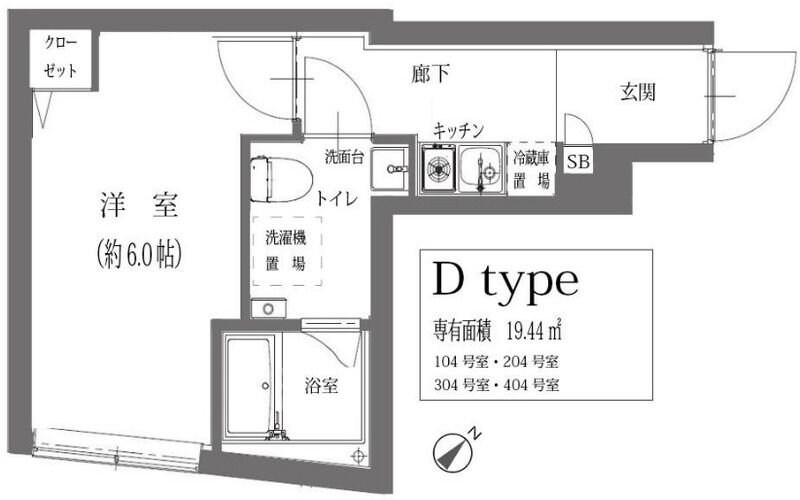 MAXIV basic 荻窪の物件間取画像