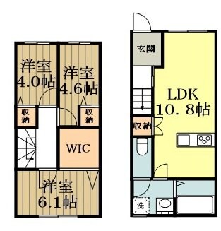 杉並区西荻南１丁目新築PJの物件間取画像