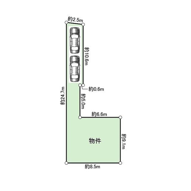 桃井１丁目貸家の物件内観写真