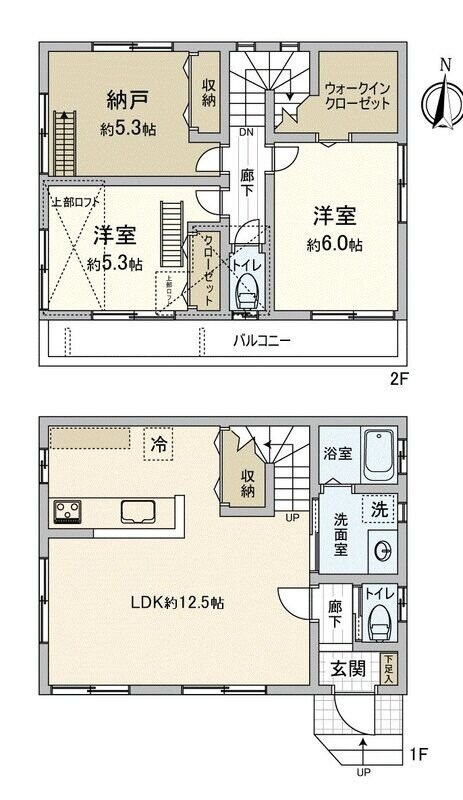 経堂４丁目戸建の物件間取画像