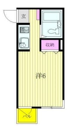 エスカイア阿佐ヶ谷第3の物件間取画像