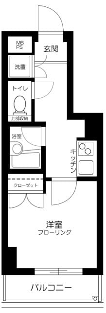 ルーブル野方弐番館の物件間取画像