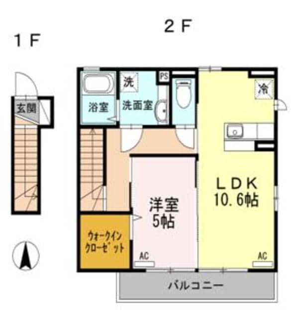 エストサンドエルの物件間取画像