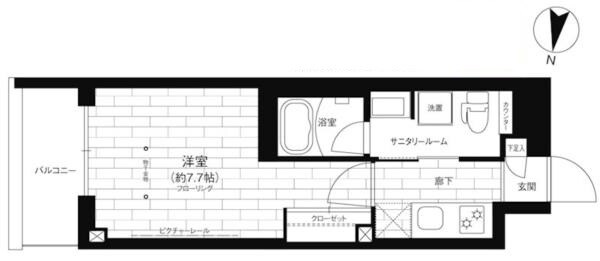 ステージファースト平和台の物件間取画像