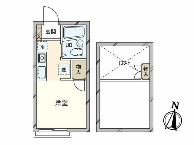 Ｋ’ｓハウスの物件間取画像