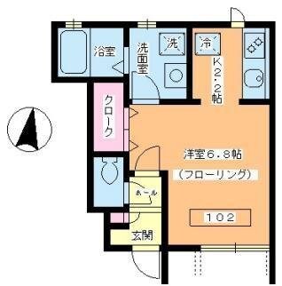 ミッテルドルフ江古田の物件間取画像